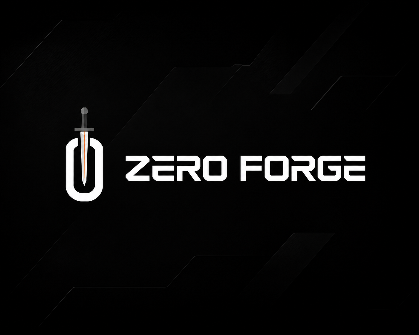 ZERO FORGE 工作室字标